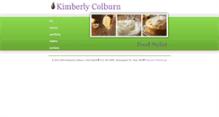 Desktop Screenshot of kimberlycolburn.com